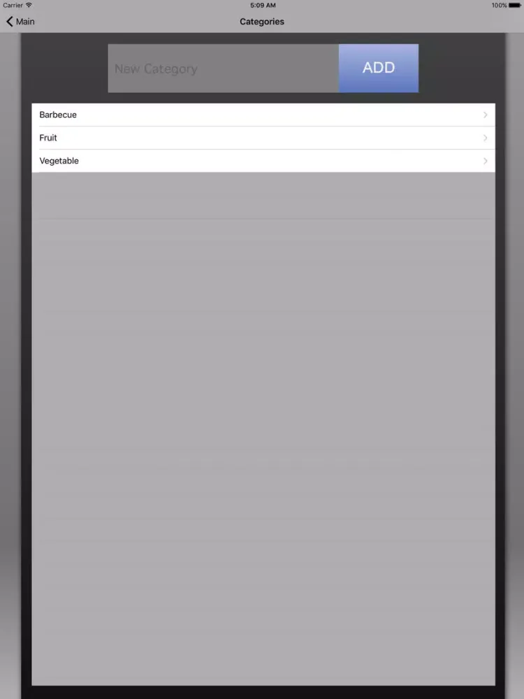 Tangkapan skrin Shopping List (Grocery Shopping Lists) iPad 