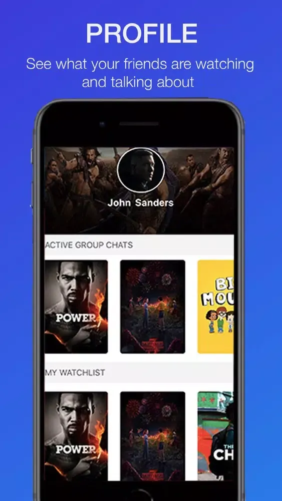 Nexshow | Chatrooms for TVShow स्क्रीनशॉट
