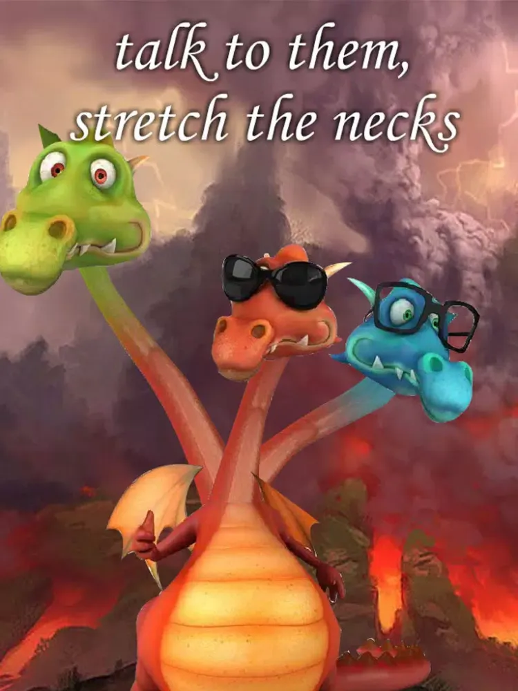 Talking Dragon (3 headed) FREE iPad  স্ক্রিনশট