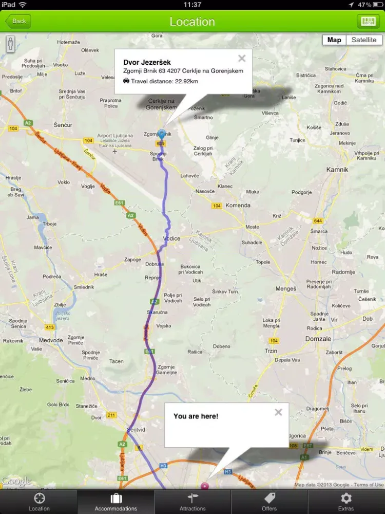 Скриншоты Slovenian Alps Travel Guide iPad 
