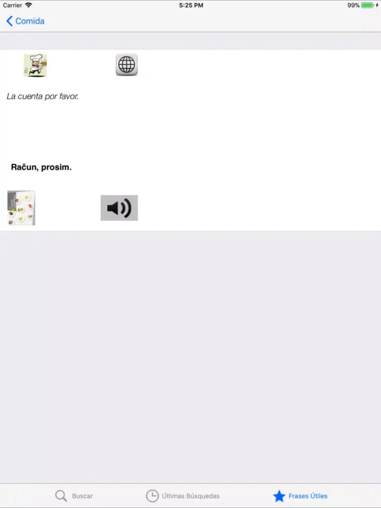 تصاویر Diccionario Español Esloveno iPad 