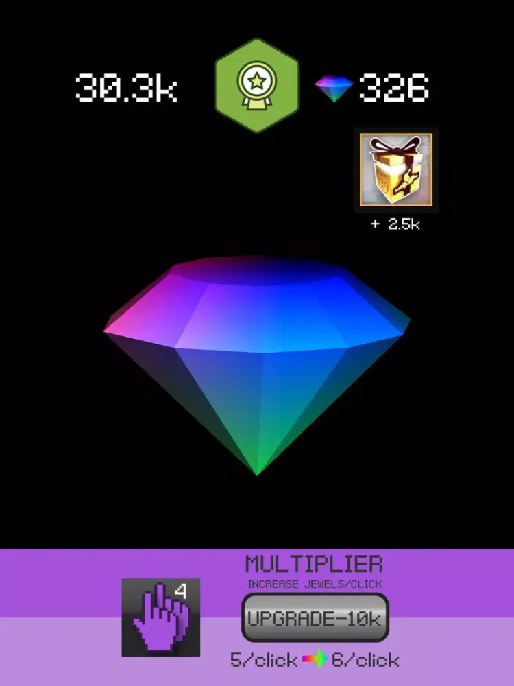 Ảnh chụp màn hình của Clash of Jewels iPad 