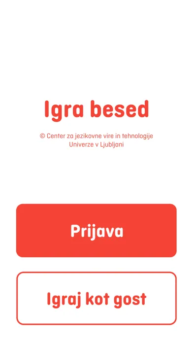 ภาพหน้าจอของ Igra besed