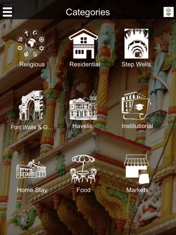 Ahmedabad Heritage City Guide iPad  Screenshots
