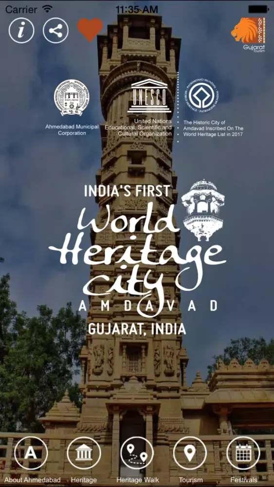 Ahmedabad Heritage City Guide Screenshots