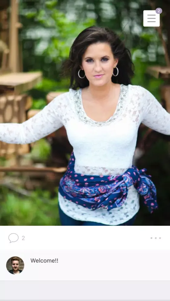 Tangkapan skrin Lexi Larsen