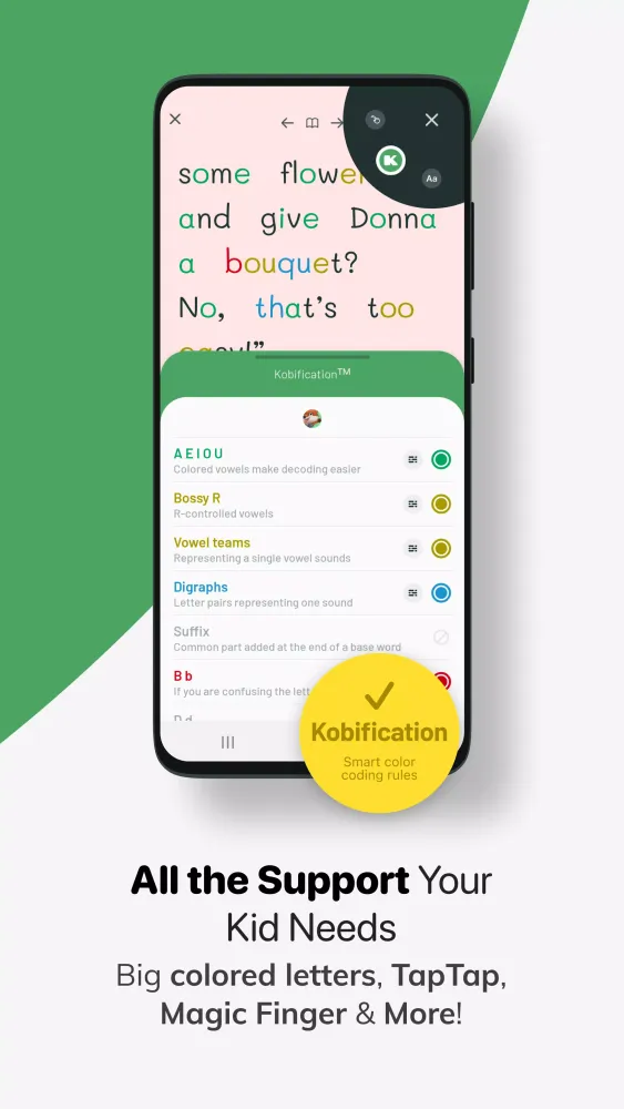 KOBI Helps Children Read Screenshots