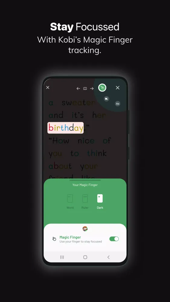 KOBI Helps Children Read Screenshots