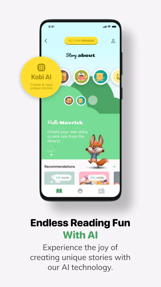 KOBI Helps Children Read Screenshots