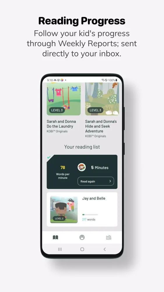 KOBI Helps Children Read Screenshots