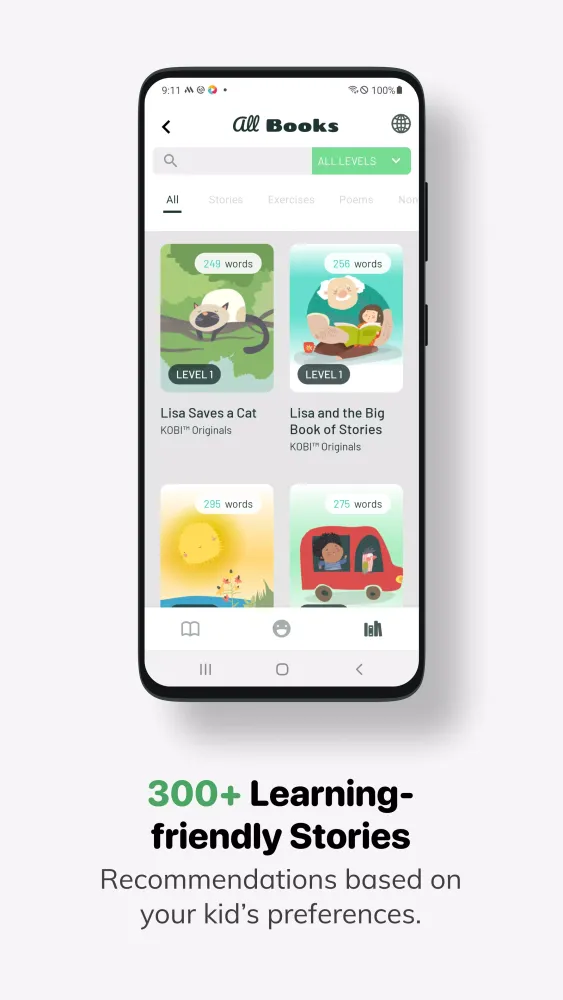KOBI Helps Children Read Screenshots