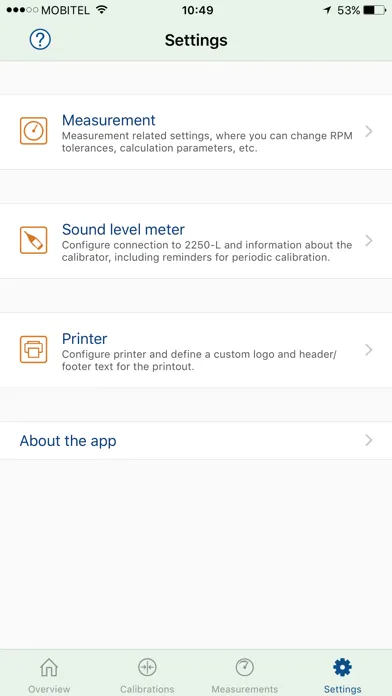 ภาพหน้าจอของ Noise Patrol App
