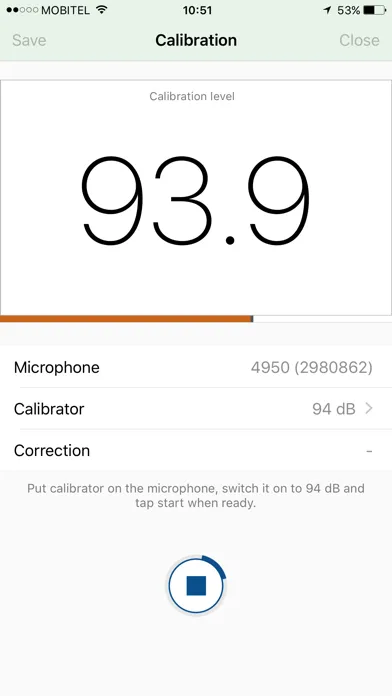ภาพหน้าจอของ Noise Patrol App