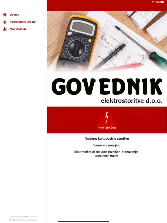 GOVEDNIK iPad  スクリーンショット