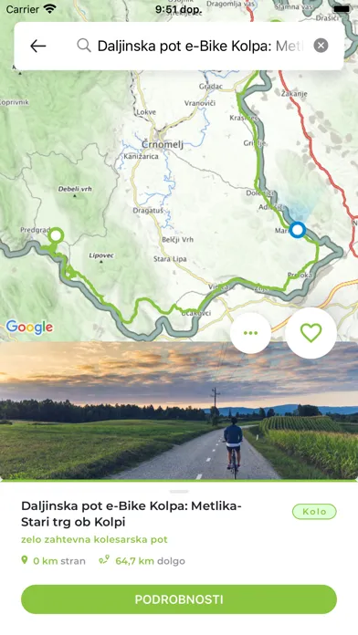 Capturas de pantalla de eBikeKolpa