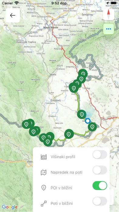 Capturas de pantalla de eBikeKolpa