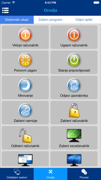 Capturas de pantalla de Nadzornik omrežja Pro