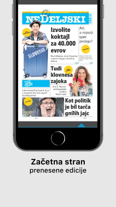Nedeljski dnevnik應用截圖