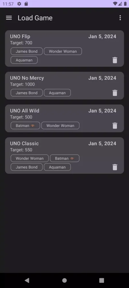 تصاویر UNO Score Counter