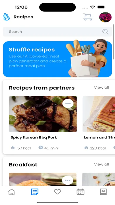 BonApp - Meal Planning Ekran Görüntüleri