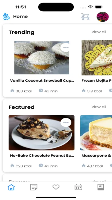 BonApp - Meal Planning Ekran Görüntüleri