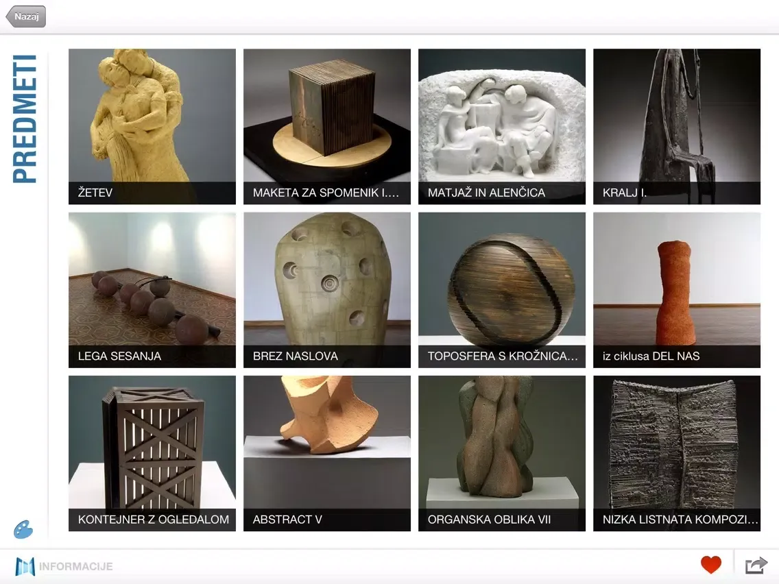 Tangkapan layar Museums SI iPad 