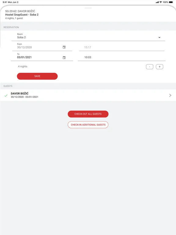 SnapGuest iPad  Screenshots