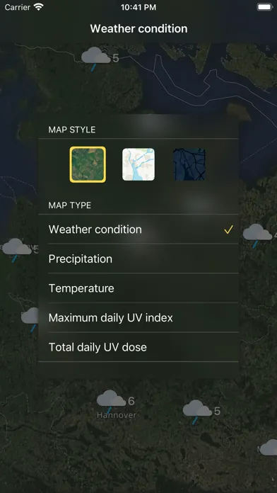 Capturas de tela do Vremenar: Weather & Rain Radar
