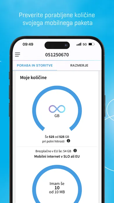 Capturas de pantalla de Moj Telekom