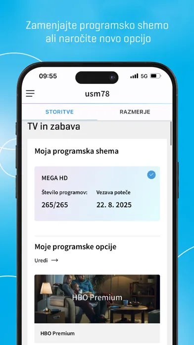 Capturas de pantalla de Moj Telekom