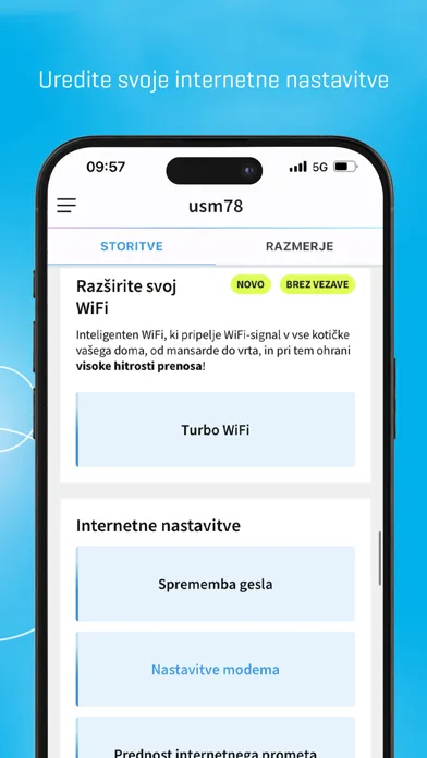 Capturas de pantalla de Moj Telekom