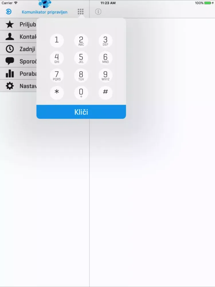 Komunikator iPad  স্ক্রিনশট