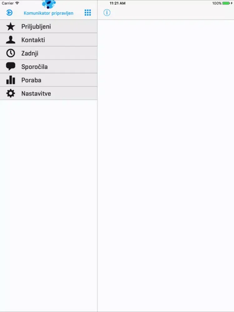Komunikator iPad  স্ক্রিনশট