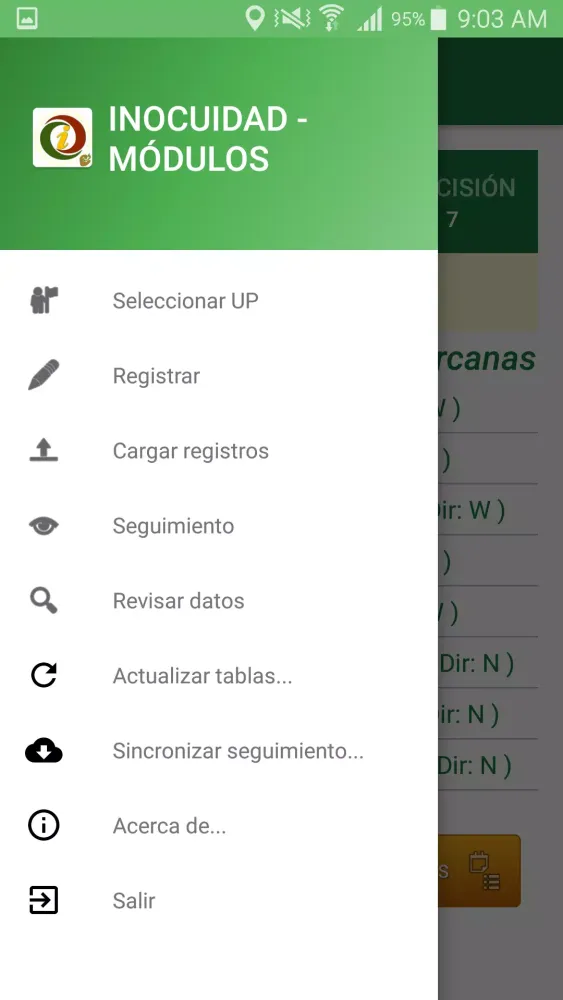 تصاویر Inocuidad - Módulos