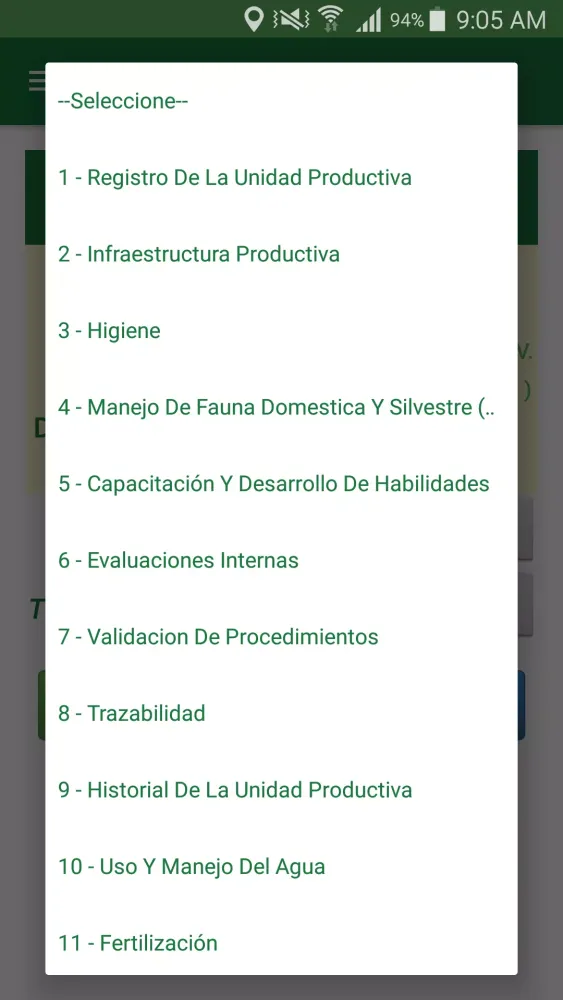 تصاویر Inocuidad - Módulos