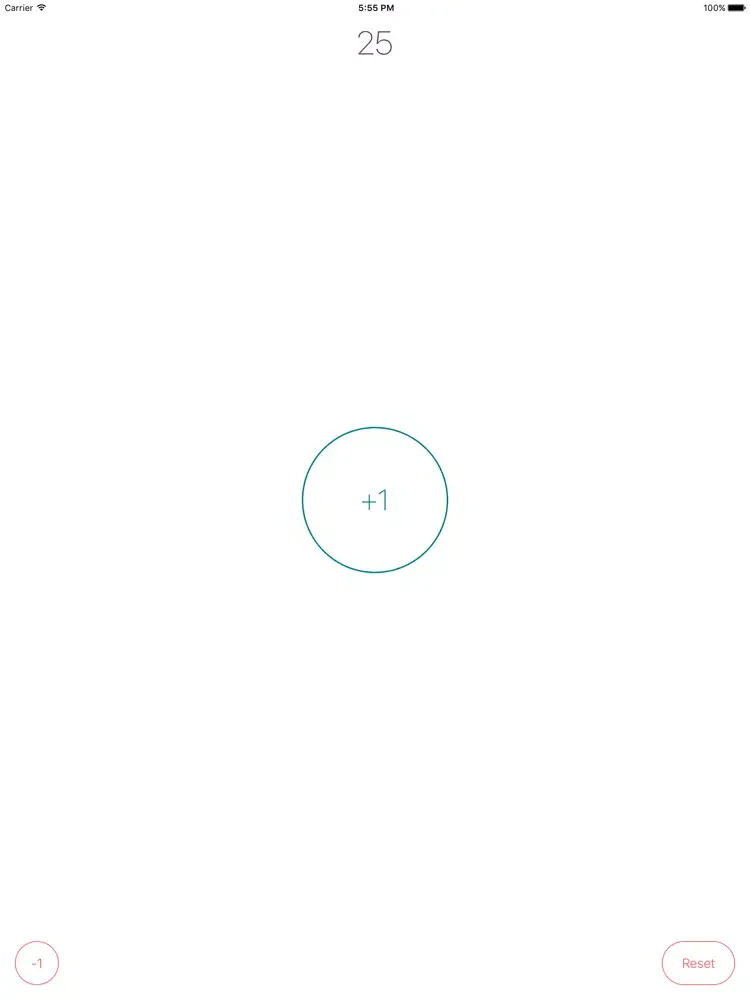 Counter - Tap to Count iPad  স্ক্রিনশট