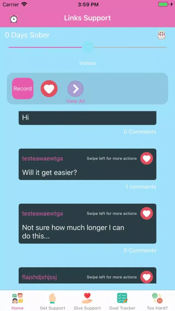 Addiction Advocate Screenshots