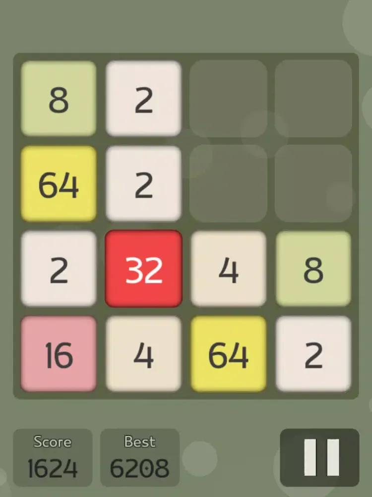 Tangkapan skrin 2048 The Game iPad 