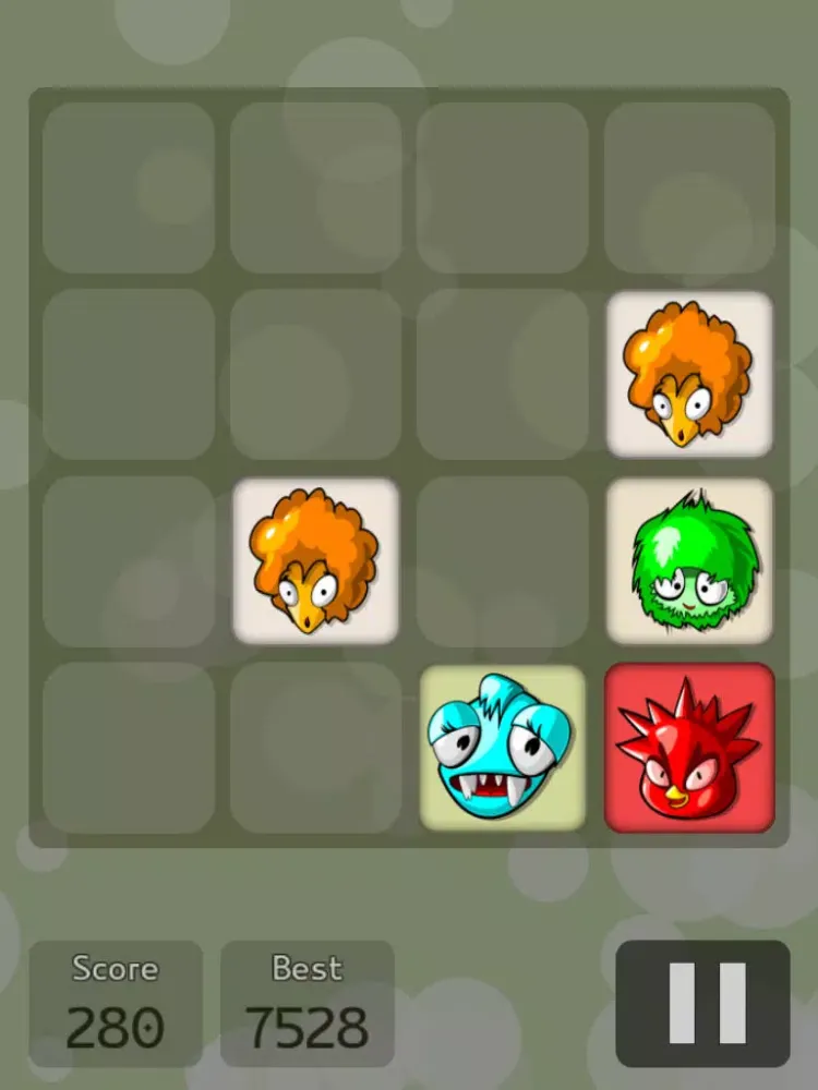 Tangkapan skrin 2048 The Game iPad 