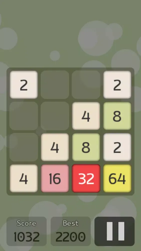 Tangkapan skrin 2048 The Game