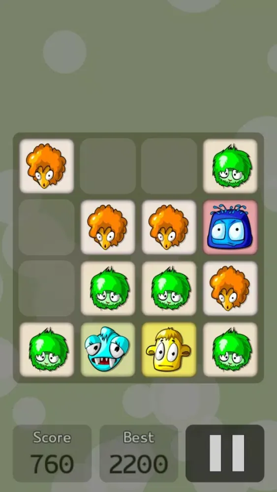 Tangkapan skrin 2048 The Game