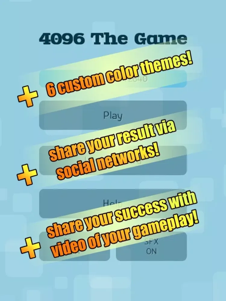 4096 The Game iPad  Ekran Görüntüleri