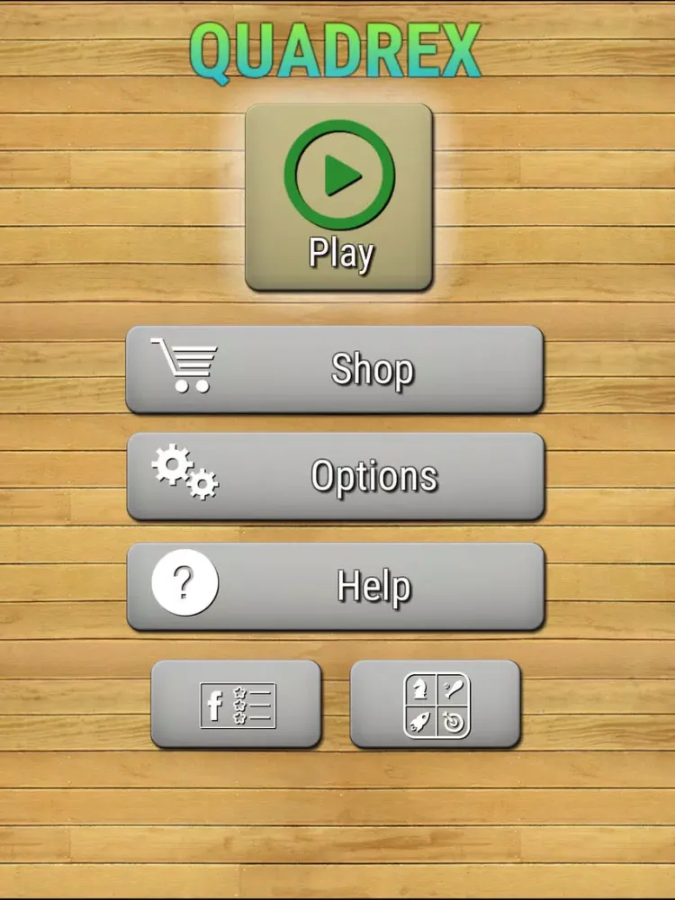 تصاویر Quadrex - The puzzle game about scrolling tile blocks to form a pattern picture. iPad 