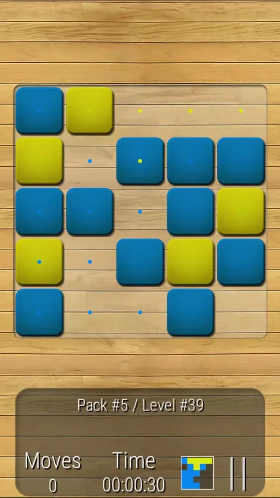تصاویر Quadrex - The puzzle game about scrolling tile blocks to form a pattern picture.