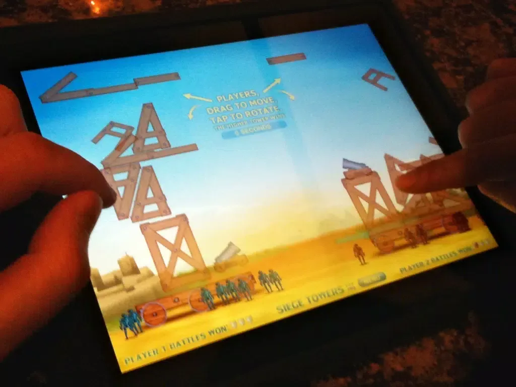 Siege Towers For Two iPad 應用截圖