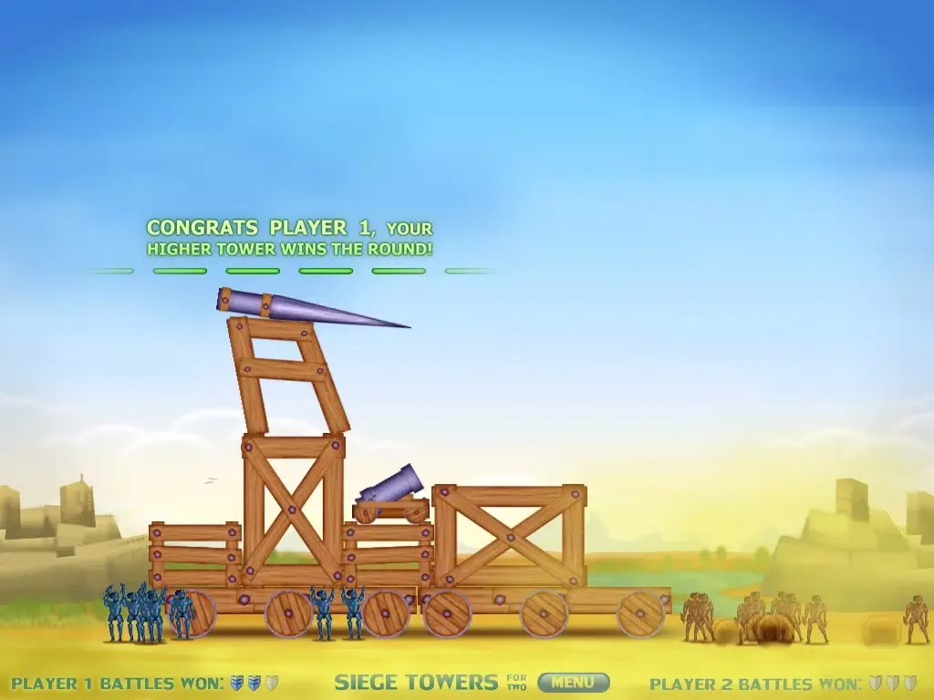 Siege Towers For Two iPad 應用截圖
