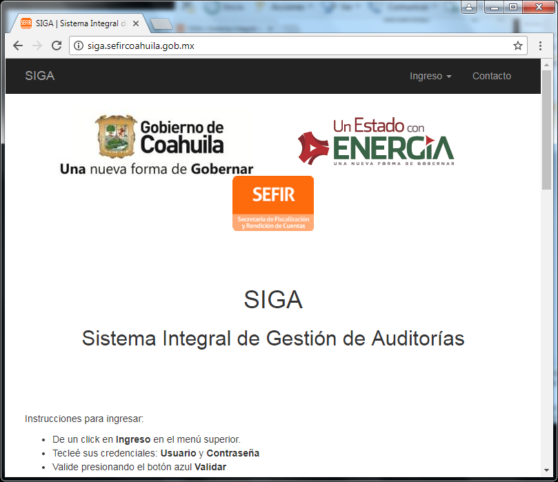 Siga Coahuila icon