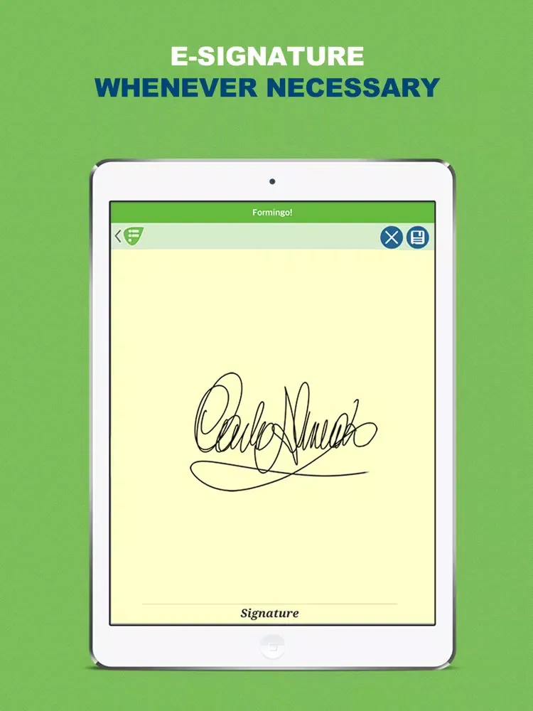 Formingo! - Mobile Forms iPad 應用截圖