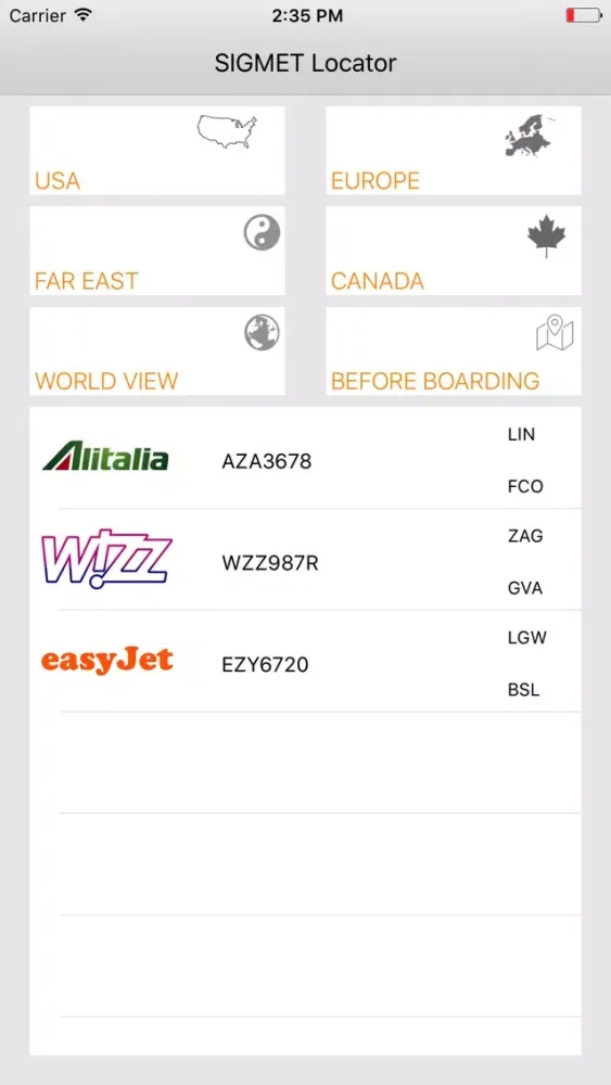 صور Sigmet Locator