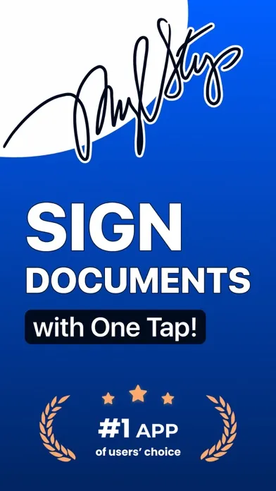 Sign Documents - eSign PDF स्क्रीनशॉट